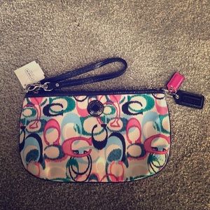 Coach wristlet